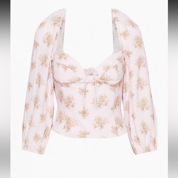 *SOLD Aritzia Novella blouse XS - Picture 1 of 6